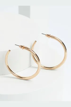 Next Tone Taper Hoop Earrings