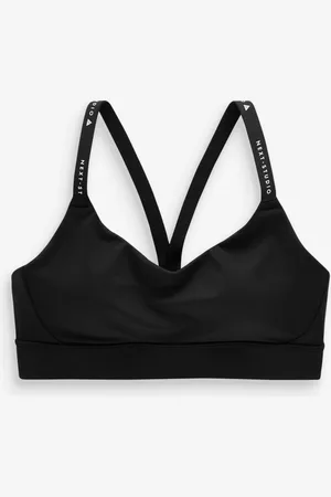 Next Medium Impact Run Dry Tech Crop Sports Bra