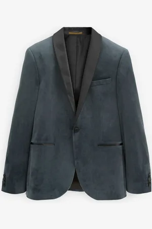 Next Slim Fit Velvet Blazer