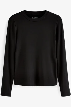 Next Soft Touch Ribbed Long Sleeve T-Shirt with TENCEL Lyocell