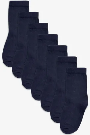 Next Blue 7 Pack Cotton Rich Socks