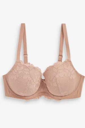 Next Praline Pad Balcony DD+ Lace Bra