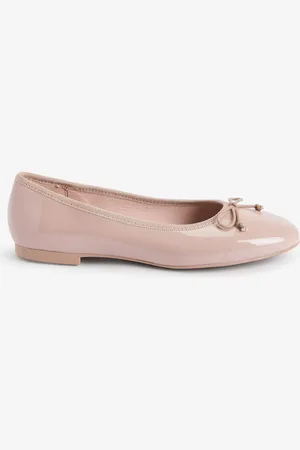 Next Pink Standard/Wide Fit Forever Comfort Ballerinas Shoes