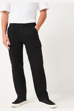 Next Straight Fit Cotton Stretch Cargo Trousers