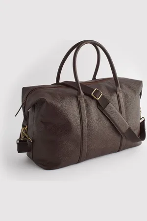 Next Leather Holdall Bag
