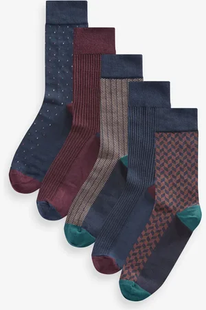 Next Neutral/ Pattern Smart Socks 5 Pack