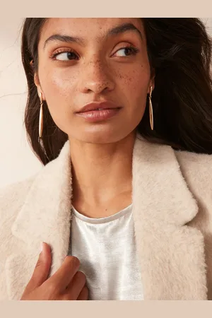 Next Tone Sleek Drop Earrings