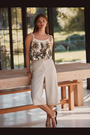 Next Linen Rich Textured Long Shorts