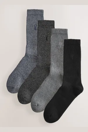 Next Stag Embroidered Heavyweight Socks 4 Pack