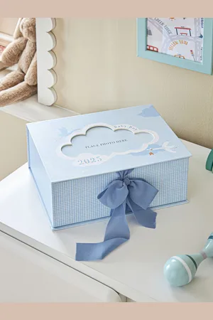 Next Baby Boy Born in 2025 Keepsake Box