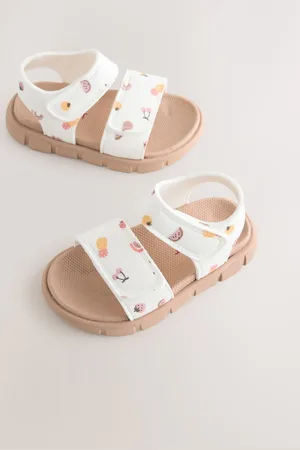 Next Fruit Print Neoprene Touch Fastening Sandals