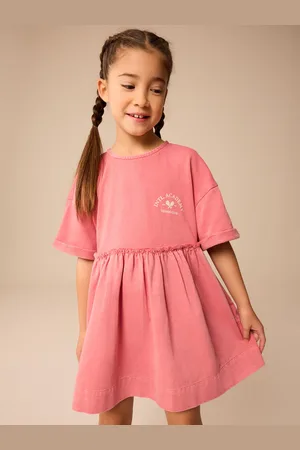 Next Fabric Mix T-Shirt Dress (3-16yrs)