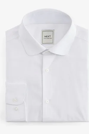 Next Penny Collar Easy Care Single Cuff Smart Shirt