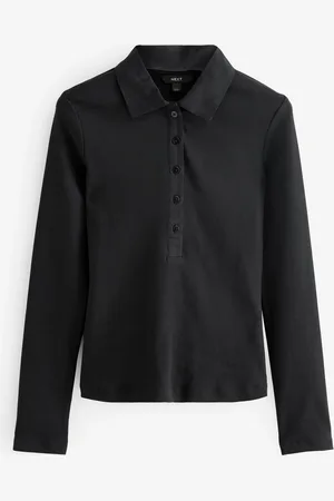 Next Ribbed Jersey Long Sleeve Shirt