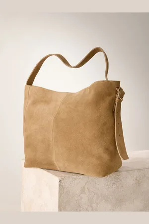 Next Suede Slouch Shoulder Bag