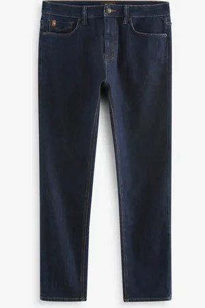Next Indigo Slim Fit Signature Cosy Inside Brushed Denim Jeans