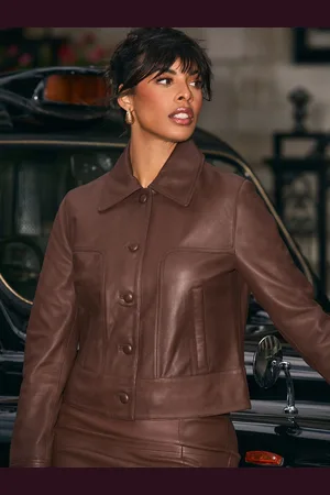 Next Chocolate N. Premium Genuine Leather Jacket