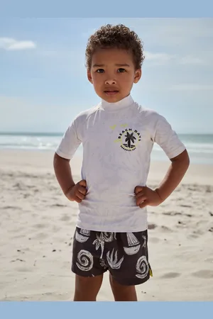 Next Mono Tie Dye Rash Vest and Shorts Set (3mths-7yrs)