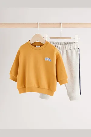 Next Ochre Yellow Baby Sweatshirt and Joggers Set