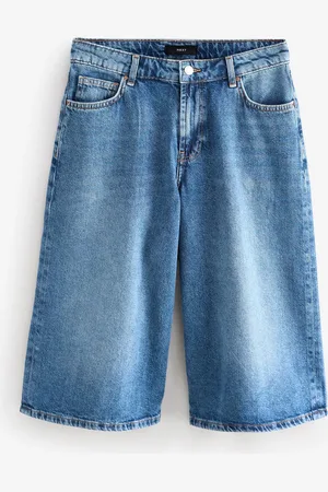 Next Dark Longline Jort Denim Shorts