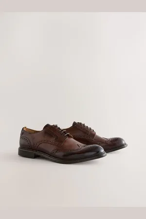 Next Dark Heritage Brogue Shoes