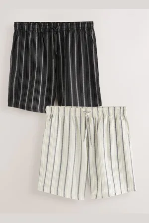 Next Stripe Woven Pyjamas Bottoms 2 Pack
