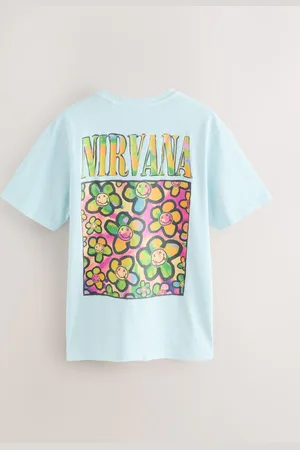 Next Nirvana Regular Fit Band Graphic Print T-Shirt