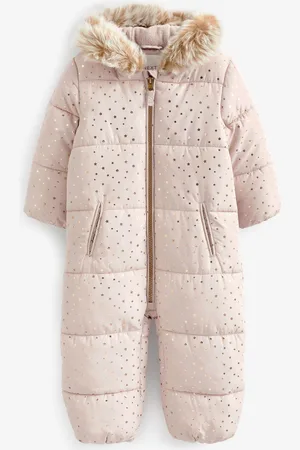 Next Foil Star Shower Resistant Printed Snowsuit (3mths-7yrs)