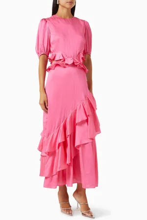 Floral Mykonos Cotton Linen Dress – Never Fully Dressed