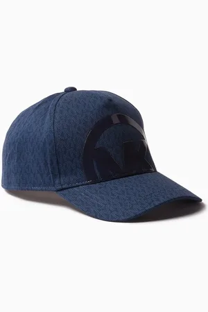 Michael Kors Kids logo-embroidered eyelet baseball cap - Blue