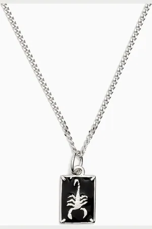 MIANSAI Scorpius Pendant Necklace in Sterling Silver
