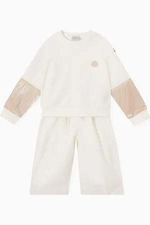 Moncler Bi Material Tracksuit Set in Cotton Knit