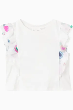 Chloé Ruffled Blouse in Cotton