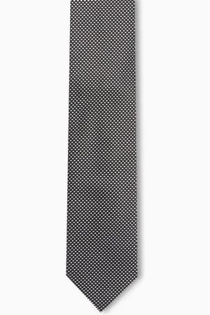 Eton Geometric Woven Tie in Silk
