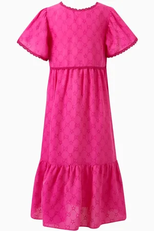 Gucci Stars-motif Dress in Cotton