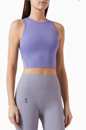 On Running Movement Crop Top in Recycled Polyamide