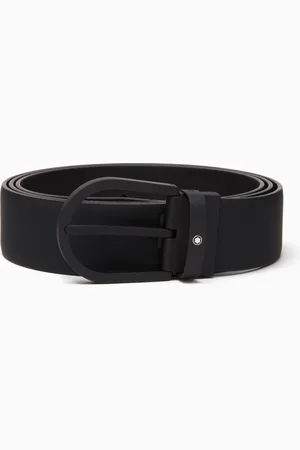 Montblanc Horseshoe Buckle Belt in Leather