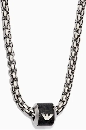Emporio Armani EA Eagle Essential Necklace in Stainless Steel