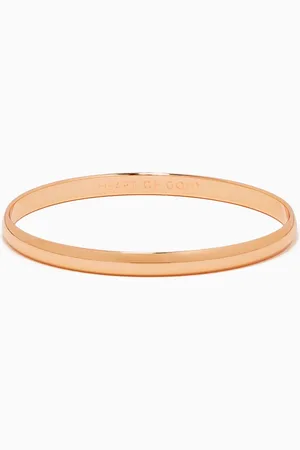 Kate Spade Stop & Smell Roses Idiom Bracelet in 12kt Gold Plating