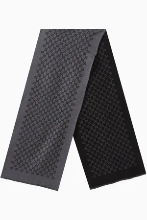 Gucci Printed Scarf in Wool