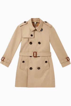 Burberry Cotton Gabardine Trench Coat