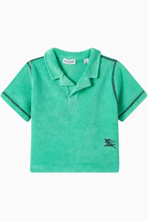 Burberry EKD Polo Shirt in Cotton-blend Towelling