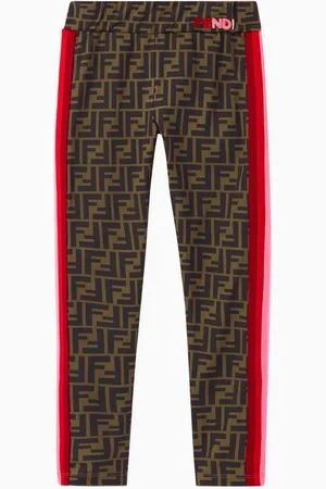 Fendi FF Logo Jersey Leggings