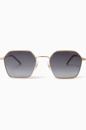 Carrera 334/S Square Sunglasses in Stainless Steel