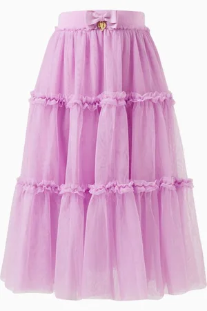 Angels Face Lyse Long Triple-tiered Skirt in Polyester