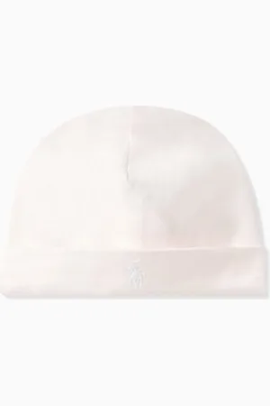 Ralph Lauren Beanie Hat in Cotton