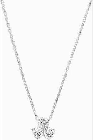Fergus James Diamond Cluster Pendant Necklace in 18kt Gold