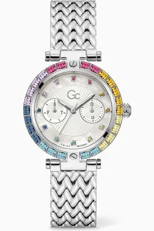 GC Vogue Quartz Stainless Steel Watch, 36.5mm