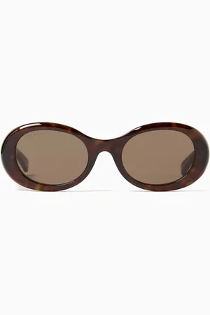 Gucci Round Sunglasses in Recycled Acetate