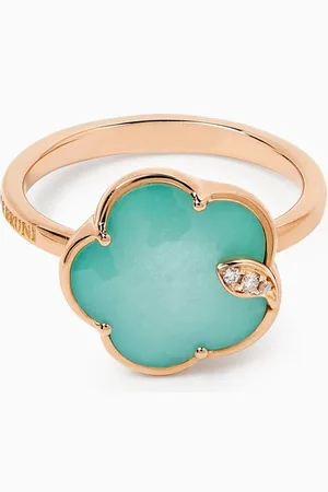 Pasquale Bruni Petit Joli Turquoise & Diamond Ring in 18kt